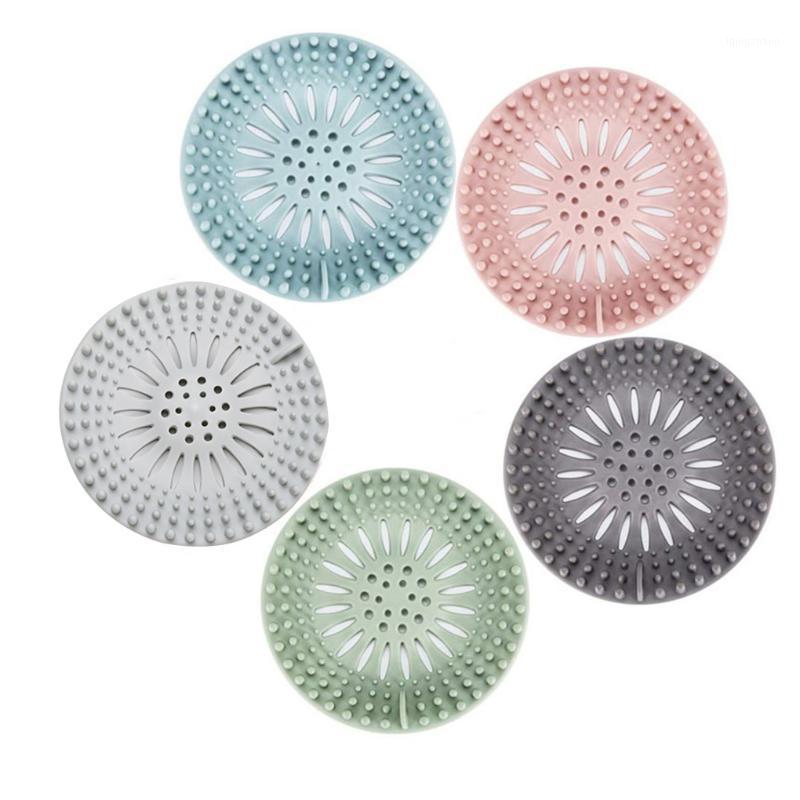 

Bath Accessory Set Bathroom Sink Sewer TPR Floor Drain Strainer Water Hair Stopper Catcher Shower Cover Kitchen Tool Anti Clogging
