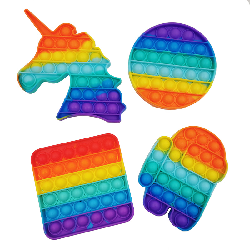 Eonpin Rainbow Pop It Push Bubble Fidget Toy Antistress Sensory Popit Relief Squishy Anti-Stress Poppit Toys Gift For Adults Children
Eonpin Rainbow Pop It Push Bubble Fidget Toy Antistress Sensory Popit Relief Squishy Anti-Stress Poppit Toys Gift For Adults Children