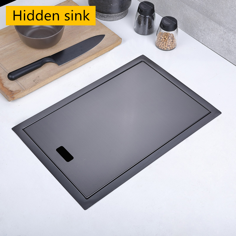 Black Nano Hidden Stainless Steel Handmade Kitchen Sinks Single Slot Bar Counter Small Basin Undermount Balcony Basin Sink 15.7''
Black Nano Hidden Stainless Steel Handmade Kitchen Sinks Single Slot Bar Counter Small Basin Undermount Balcony Basin Sink 15.7''