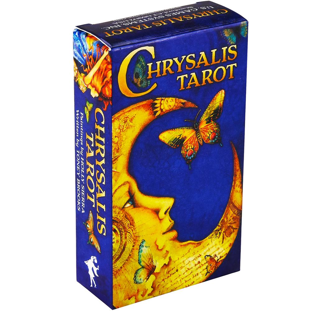 Chrysalis Tarot Cards Oracles Divination Deck Board Games English For Family Gift Party Playing
Chrysalis Tarot Cards Oracles Divination Deck Board Games English For Family Gift Party Playing