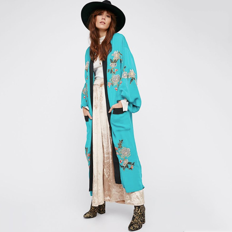 Bohemian Embroidery Cover-ups Sexy Summer Beach Dress Tunic Women wear Swimsuit Cover Up Bikini Sarongs #Q1019 210420