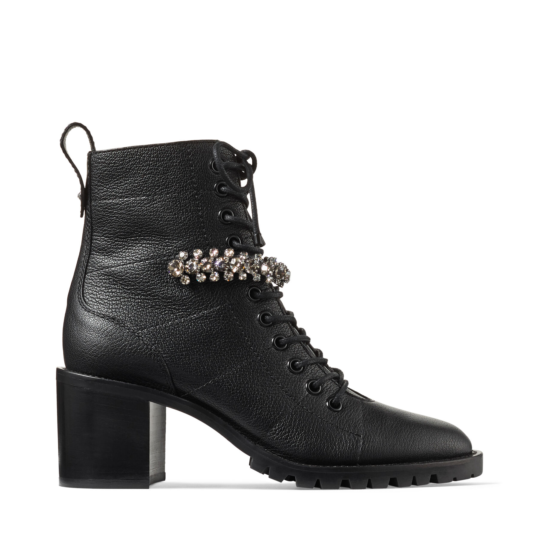 Fashion Season Shoes London Boots Cruz 65 Black Grained Leather Lace-up Combat Boots With Crystal
Fashion Season Shoes London Boots Cruz 65 Black Grained Leather Lace-up Combat Boots With Crystal