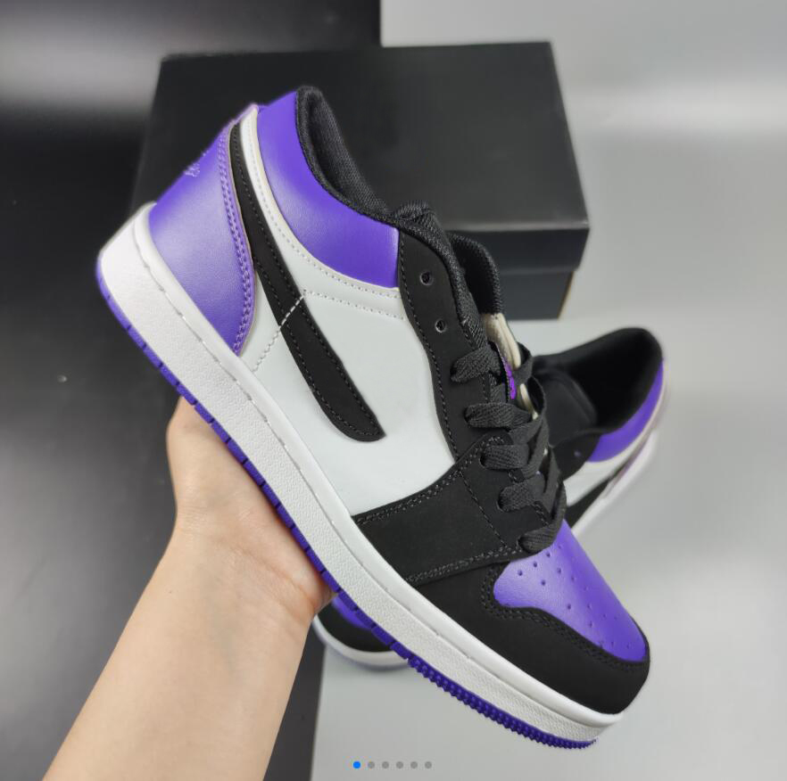 Jumpman 1 Low 1s basketball shoes Top OG black toe court purple SP men women sneakers 553560-125 Dress Shoe, Customize
Jumpman 1 Low 1s basketball shoes Top OG black toe court purple SP men women sneakers 553560-125 Dress Shoe, Customize