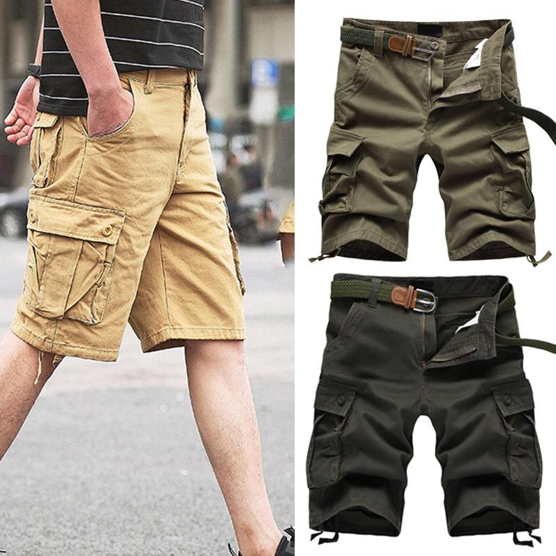 Men Half Pants Loose Multi-pockets Breathable Casual Male For Summer QL Sale Men's Shorts
Men Half Pants Loose Multi-pockets Breathable Casual Male For Summer QL Sale Men's Shorts