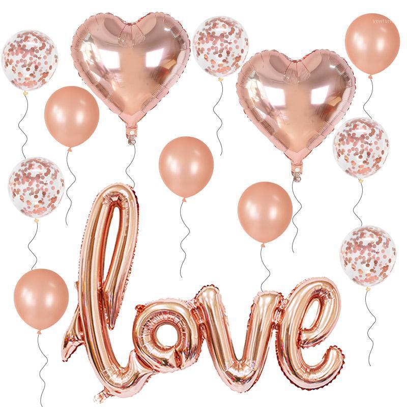 13pcs/set Love Heart Foil Balloons Rose Gold Silver Red Latex Confetti Ballons Romantic Wedding Decoration Party Supplies Globos
13pcs/set Love Heart Foil Balloons Rose Gold Silver Red Latex Confetti Ballons Romantic Wedding Decoration Party Supplies Globos