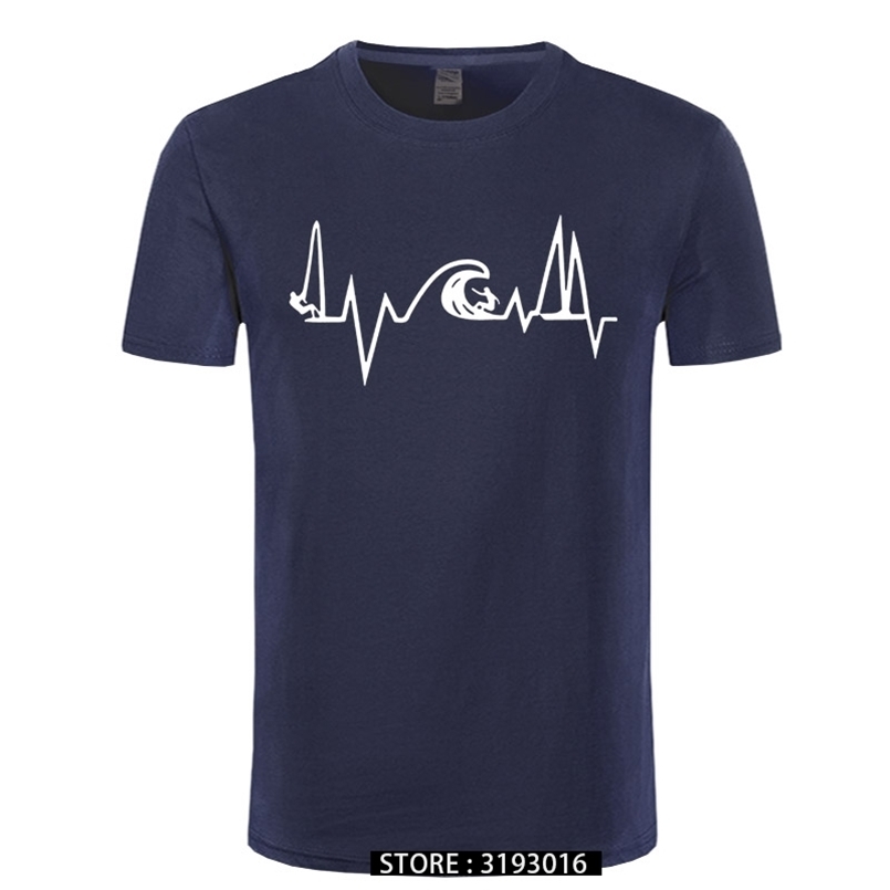 Sea heartbeat surf life T shirts men Sailing electric pulse funny T-shirt youth Casual brand tshirt Plus size 210707, Black gray
Sea heartbeat surf life T shirts men Sailing electric pulse funny T-shirt youth Casual brand tshirt Plus size 210707, Black gray