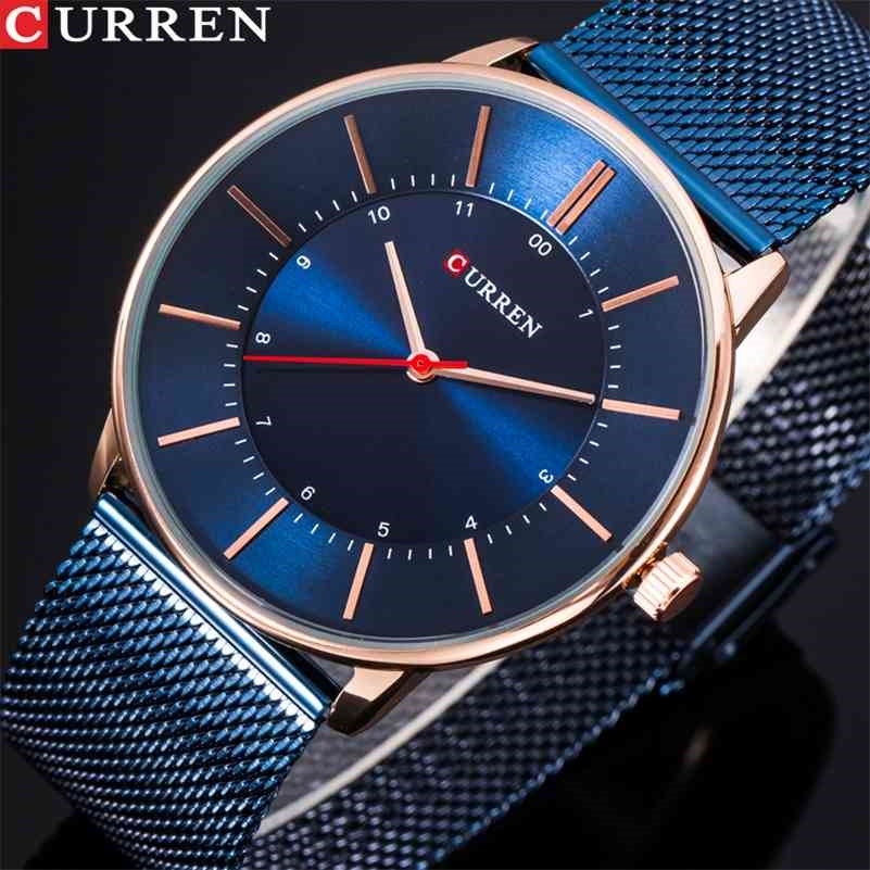 CURREN Watch Men Fashion Waterproof Stainless Steel Casual Watches Men's Quartz Sport Wrist Watch Relogio Masculino 210517, Silver green
CURREN Watch Men Fashion Waterproof Stainless Steel Casual Watches Men's Quartz Sport Wrist Watch Relogio Masculino 210517, Silver green