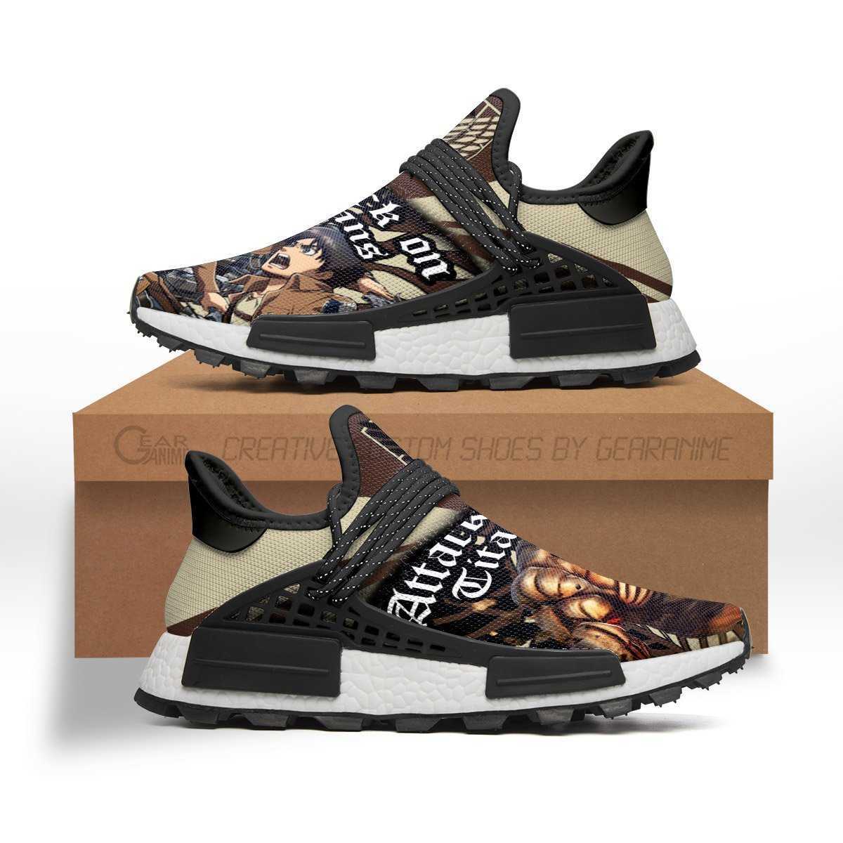 Unisex Lace-up Anime Sneakers Attack On Titan Shoes Characters Custom Anime Sneakers Lightweight Trainers Breathable Running Outdoor Fitness, Others
Unisex Lace-up Anime Sneakers Attack On Titan Shoes Characters Custom Anime Sneakers Lightweight Trainers Breathable Running Outdoor Fitness, Others