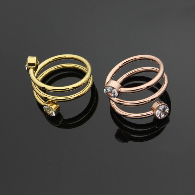 Wedding Rings Bands For Couples Double Ring Crystal Design Love Men And Women Jewelry
Wedding Rings Bands For Couples Double Ring Crystal Design Love Men And Women Jewelry