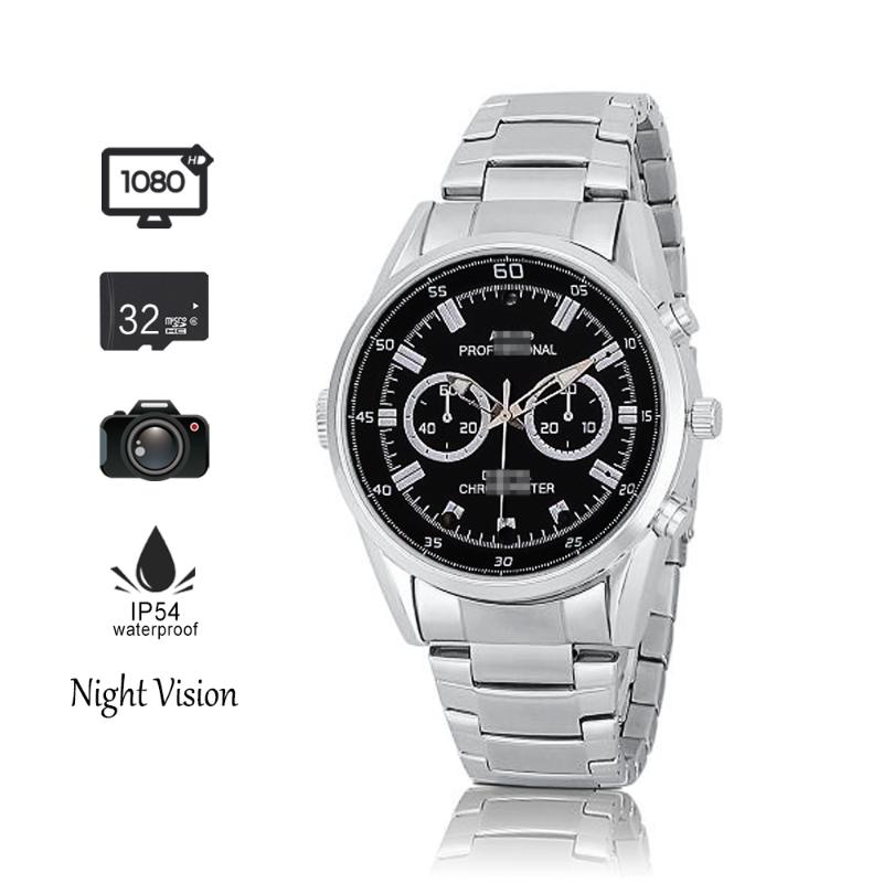 Mini Cameras Wearable 1080P HD Camera Night Vision Small Cam Sports DV Men's Watch Recorder Portable Surveillance
Mini Cameras Wearable 1080P HD Camera Night Vision Small Cam Sports DV Men's Watch Recorder Portable Surveillance