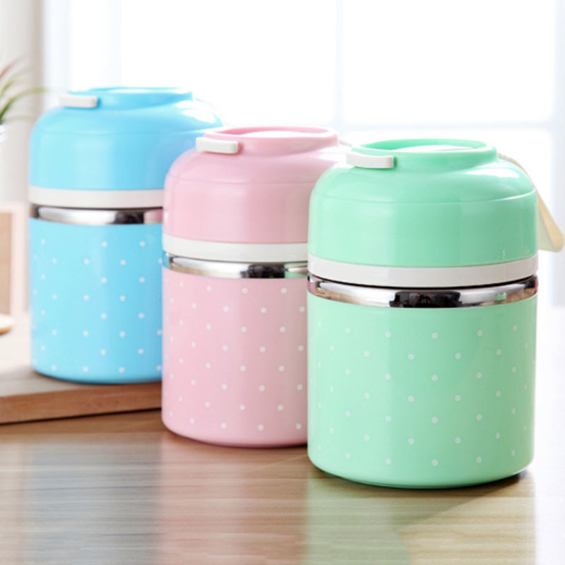 Multilayer Leak-Proof Picnic Accessories Stainless Steel Japanese Thermal Lunch Box Bento Box Student Tools Portable