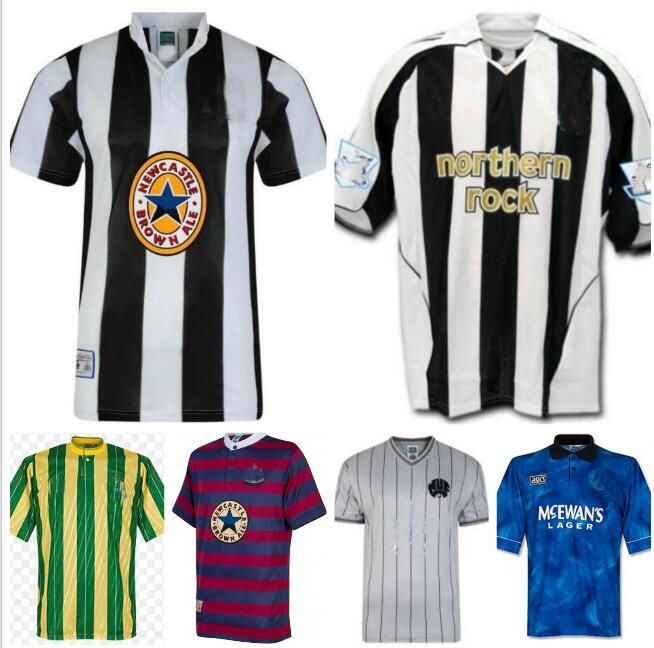 1991 Retro SHEARER COLE ASPRILLA Classic Soccer Jersey home and away 1994 95 96 97 98 99 05 06 BARNES TOMASSON PINAS DOMI GILLESPIE CLARK Football Shirt, Brown
1991 Retro SHEARER COLE ASPRILLA Classic Soccer Jersey home and away 1994 95 96 97 98 99 05 06 BARNES TOMASSON PINAS DOMI GILLESPIE CLARK Football Shirt, Brown