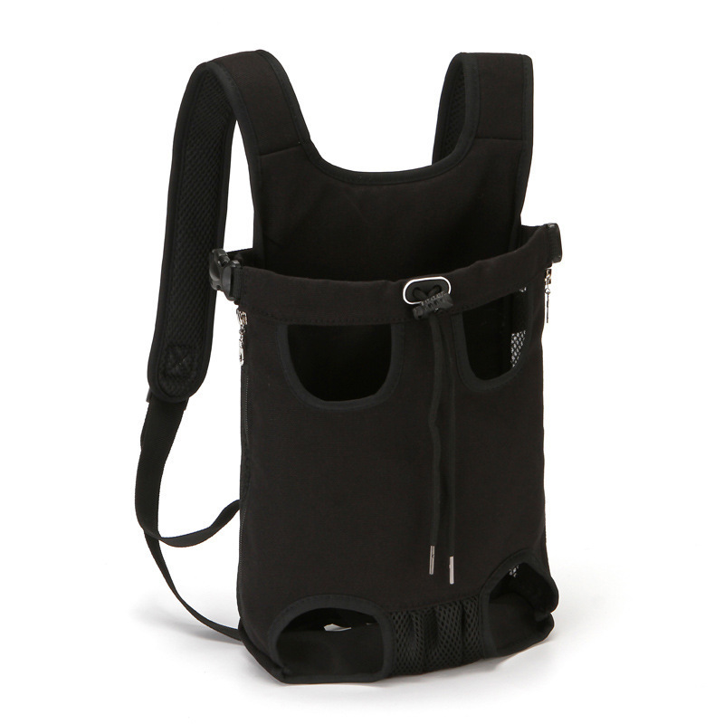 Dogs Carrier Backpack Bag Breathable Mesh Dog Outdoor Travel Bags Adjustable Puppy Corgi Flamigo Print Pet Carrying Chest Bag