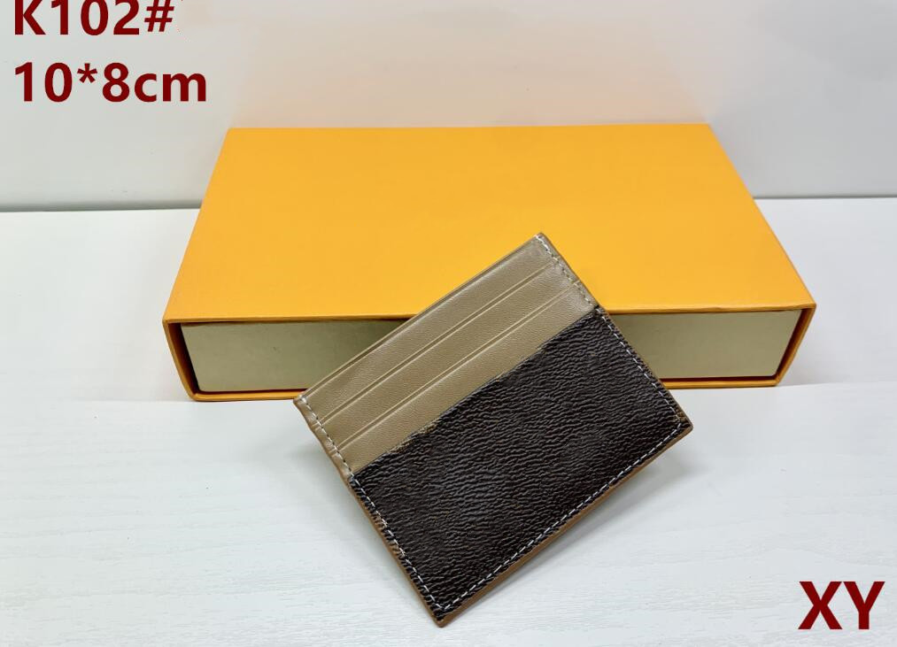 new Mens Wallet Luxurys Designers Bags Women Card Holder Coin Purse Pochette Wallets Key Passport Clutch Bag Long Purses K102, Black grid
new Mens Wallet Luxurys Designers Bags Women Card Holder Coin Purse Pochette Wallets Key Passport Clutch Bag Long Purses K102, Black grid