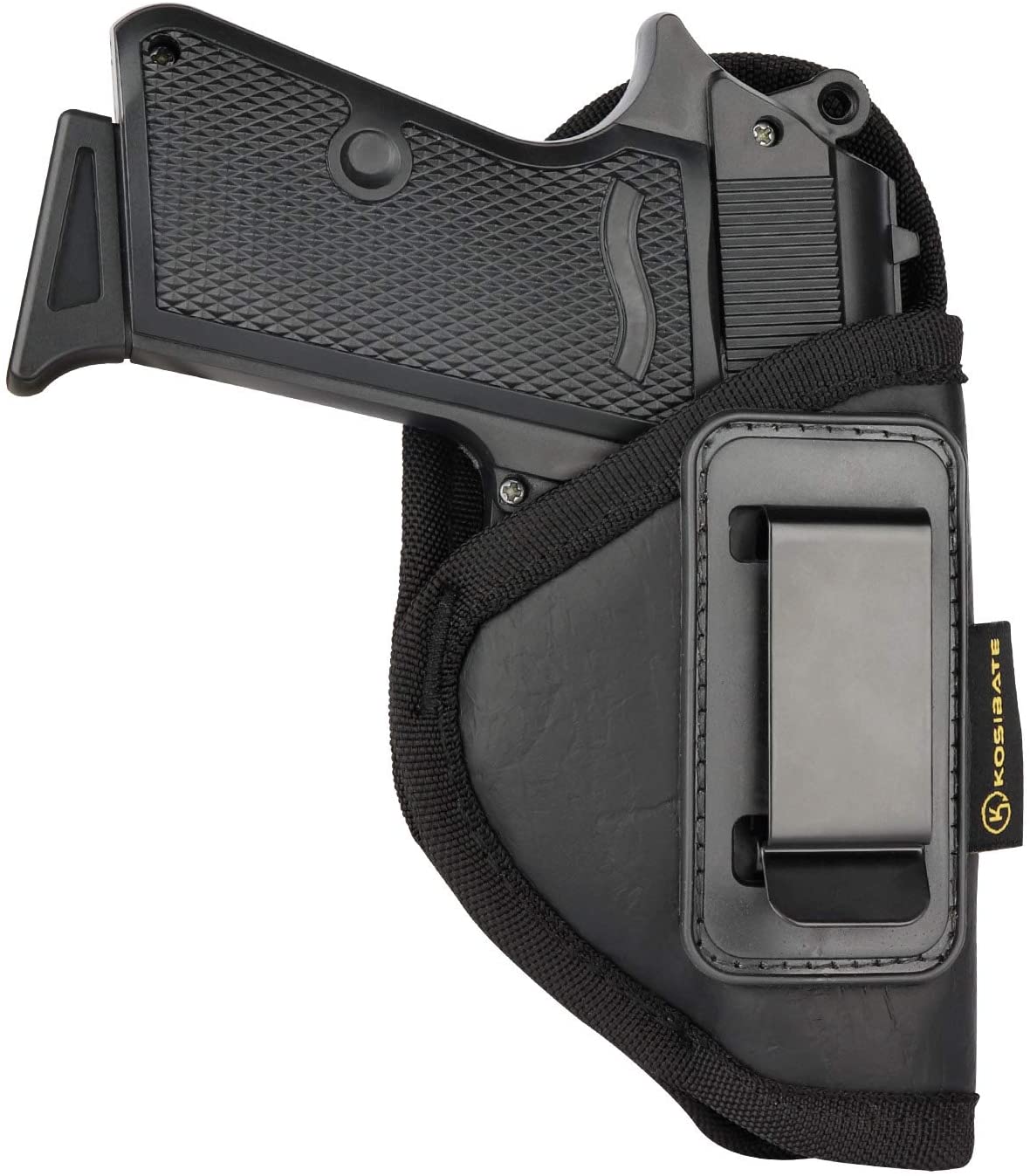Tactical S&W Bodyguard 380 IWB PU Leather Holster Concealed Carry Compatible with Ruger LCP II Taurus TCP Sig P238 Jimenez JA PPK 
Tactical S&W Bodyguard 380 IWB PU Leather Holster Concealed Carry Compatible with Ruger LCP II Taurus TCP Sig P238 Jimenez JA PPK