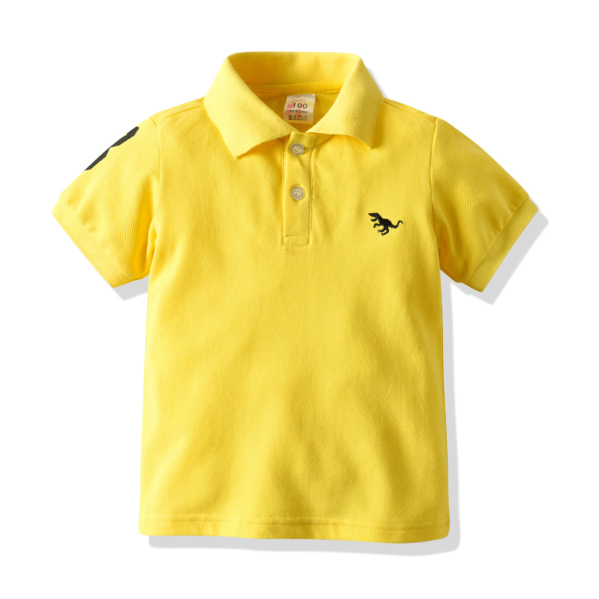 kids Lapel Clothes 2021 Summer Yellow Baby Boys Short Sleeve Polo Shirt Embroidered Dinosaur Lapel Fashion Kids Cotton T-shirts, Black
kids Lapel Clothes 2021 Summer Yellow Baby Boys Short Sleeve Polo Shirt Embroidered Dinosaur Lapel Fashion Kids Cotton T-shirts, Black
