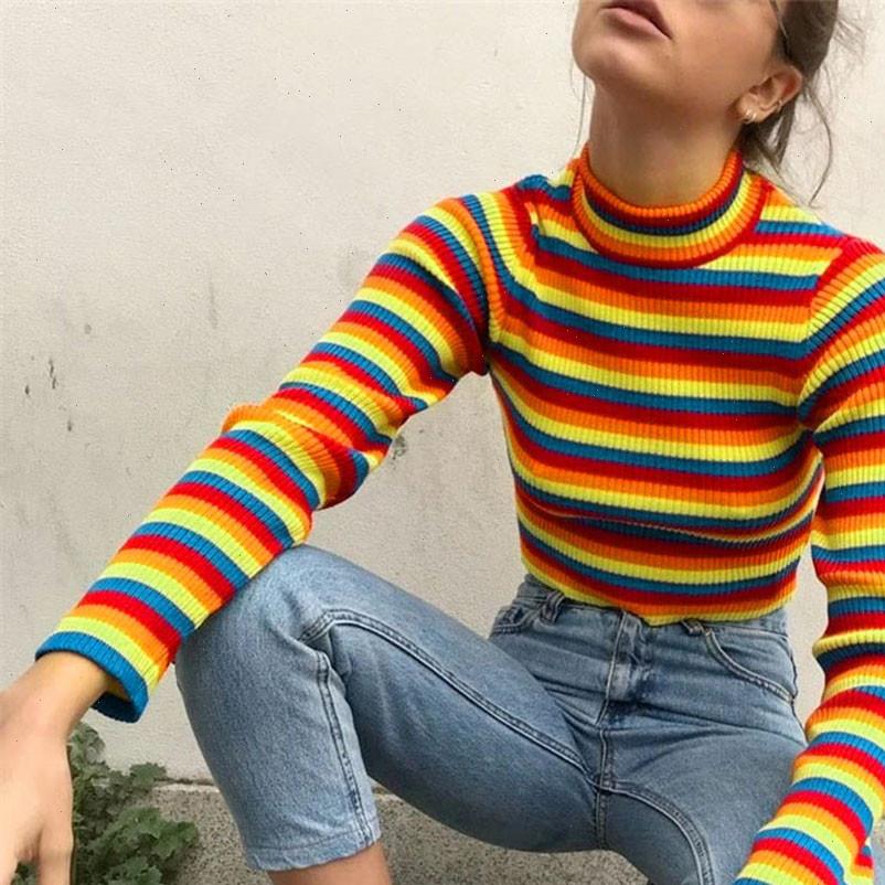 colorful striped plus size women blouses colorblock split long sleeve knit retro autumn casual 814, White
colorful striped plus size women blouses colorblock split long sleeve knit retro autumn casual 814, White