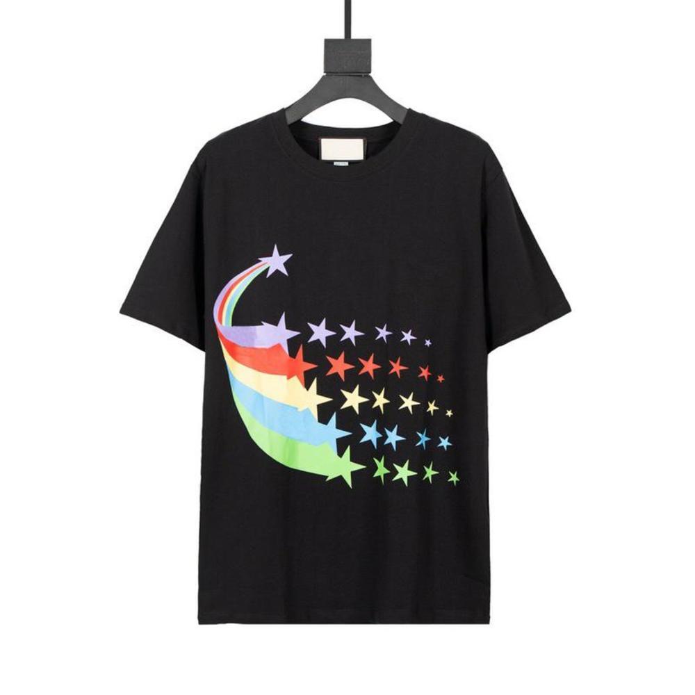 2021 new Spring Summer Europe Italy Multicolor Stars Pattern t shirt High quality Women Street Casual cotton Fashion Designer Tshirt, White;black
2021 new Spring Summer Europe Italy Multicolor Stars Pattern t shirt High quality Women Street Casual cotton Fashion Designer Tshirt, White;black