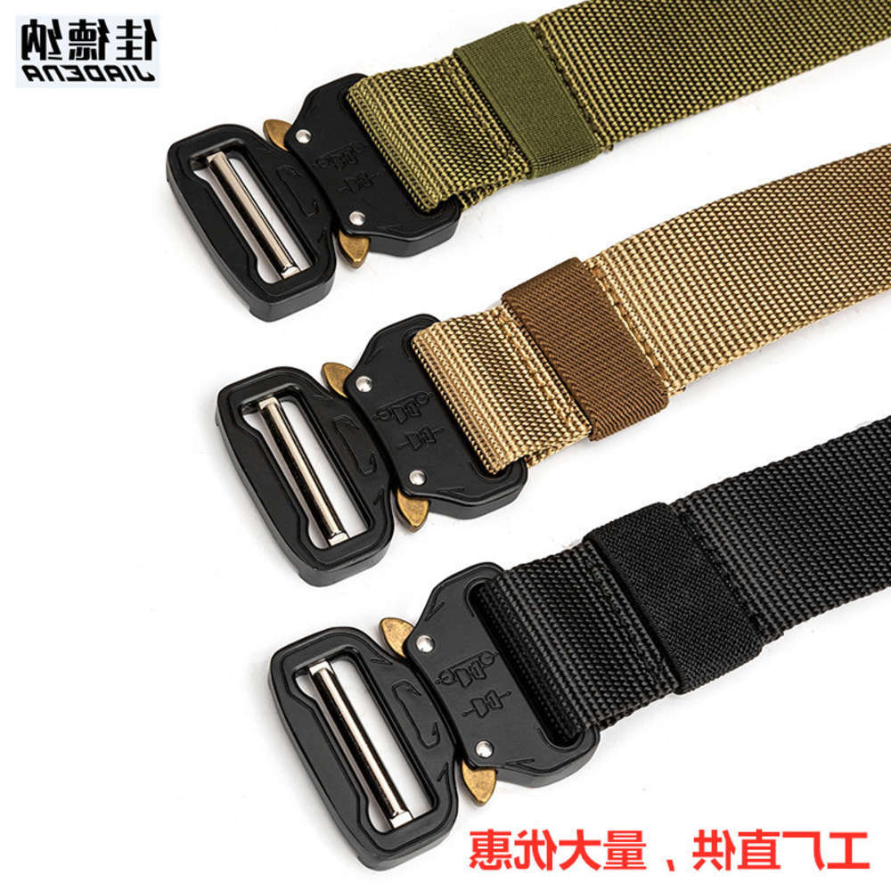 Belt Optional buckle, cobra military fan belt, imitation nylon outdoor tooling belt, Black;brown
Belt Optional buckle, cobra military fan belt, imitation nylon outdoor tooling belt, Black;brown