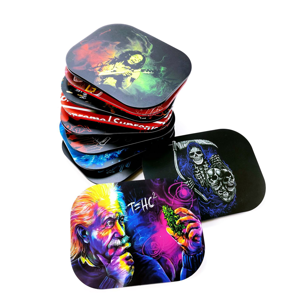 30Styles+ Smoking Trays Tobacco Rolling Metal Tray With Magnetic Lids Handroller Roll Case 180mm*140mm Useful Cigarette Tools For Dry Herb T
30Styles+ Smoking Trays Tobacco Rolling Metal Tray With Magnetic Lids Handroller Roll Case 180mm*140mm Useful Cigarette Tools For Dry Herb T