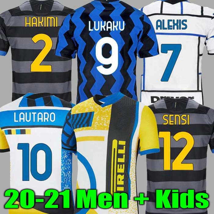 INTER 2021 soccer jersey HAKIMI BARELLA LUKAKU MILAN VIDAL LAUTARO ERIKSEN ALEXIS 20 21 football shirt uniforms men + kids kit 4th fourth, Black;yellow
INTER 2021 soccer jersey HAKIMI BARELLA LUKAKU MILAN VIDAL LAUTARO ERIKSEN ALEXIS 20 21 football shirt uniforms men + kids kit 4th fourth, Black;yellow