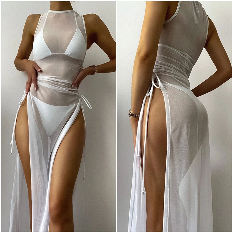 2021in-x black 3 pieces set high neck swimwear female swimsuit cover-ups for women skirts bikini halter triangle bathing suit 2021, White;black
2021in-x black 3 pieces set high neck swimwear female swimsuit cover-ups for women skirts bikini halter triangle bathing suit 2021, White;black