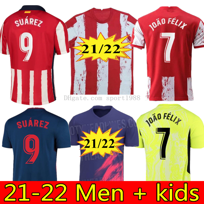 21/22 Atletico Soccer Jerseys Suarez Madrid 2021 22 Joao Felix Saul Koke M.Llorente DEMBELE Men Kids Kits Training football jersey Pants, 20 21 third
21/22 Atletico Soccer Jerseys Suarez Madrid 2021 22 Joao Felix Saul Koke M.Llorente DEMBELE Men Kids Kits Training football jersey Pants, 20 21 third