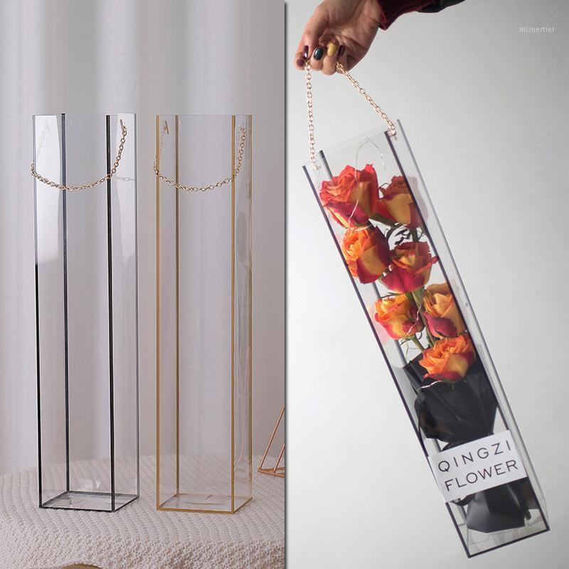Portable Flower Box Waterproof Handbag Gift Jewelry Packaging Wedding Basket Florist Storage Supplies Wrap
Portable Flower Box Waterproof Handbag Gift Jewelry Packaging Wedding Basket Florist Storage Supplies Wrap