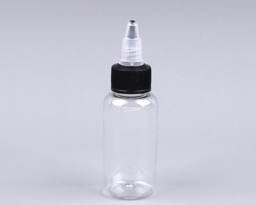 New 120ml 4OZ Twist Cap Empty Plastic Transparent Tattoo Ink Pigment Bottle Supplies