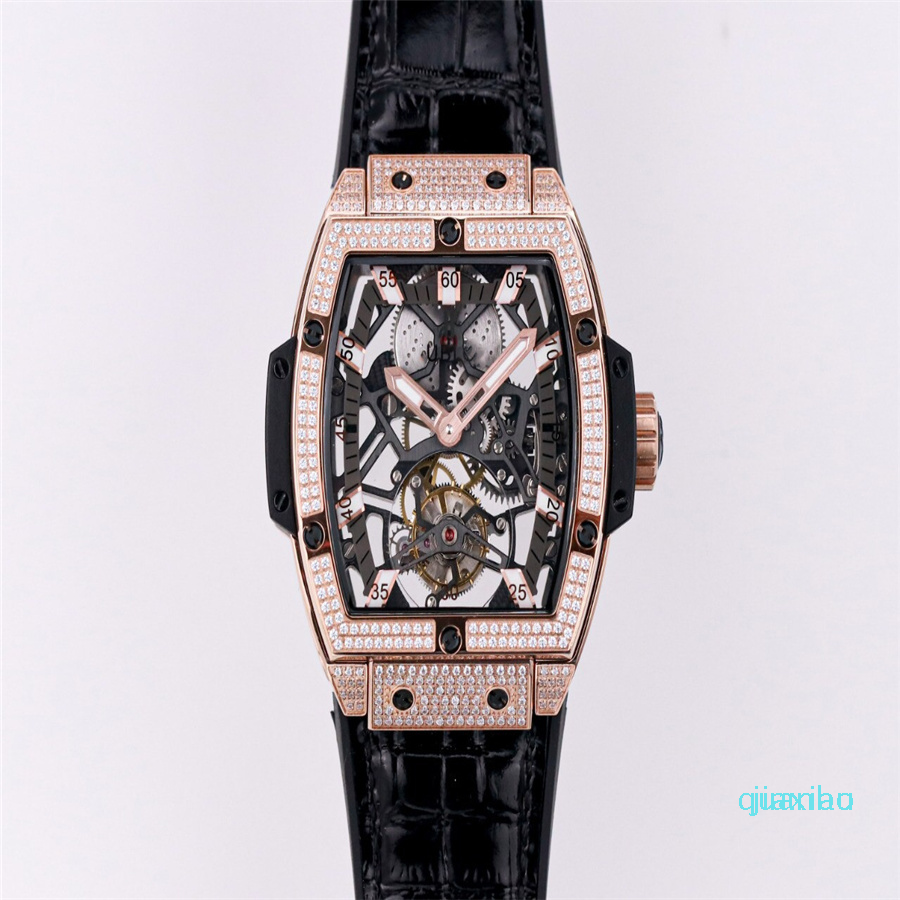 JB watch HUB9006 manual chain movement true touro wheel machinery 18K rose gold/Platinum to create case carbon fiber dial sapphire mirror, As shown
JB watch HUB9006 manual chain movement true touro wheel machinery 18K rose gold/Platinum to create case carbon fiber dial sapphire mirror, As shown