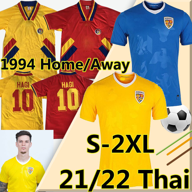 1994 ROMANIA HAGI RETRO VINTAGE HOME AWAY 21/22 Romania Soccer Jerseys Alexandru Cicaldau Ianis Dennis Man Marin football shirt, 21/22 home
1994 ROMANIA HAGI RETRO VINTAGE HOME AWAY 21/22 Romania Soccer Jerseys Alexandru Cicaldau Ianis Dennis Man Marin football shirt, 21/22 home