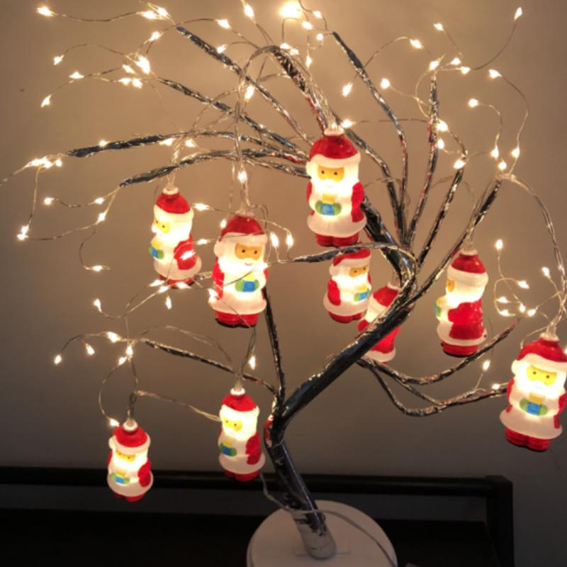 Christmas Decorations 2M Santa Claus Snowman LED String Lights Garland Snowflakes Decoration For Home Fairy Light Year Xmas Decor
Christmas Decorations 2M Santa Claus Snowman LED String Lights Garland Snowflakes Decoration For Home Fairy Light Year Xmas Decor