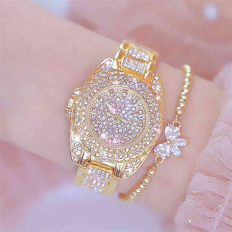 Women Luxury Brand Watch Casual Ladies es Diamond Gold Silver Stainless Steel Wristwatch Montre Femme 210707, Silver with bracelet
Women Luxury Brand Watch Casual Ladies es Diamond Gold Silver Stainless Steel Wristwatch Montre Femme 210707, Silver with bracelet