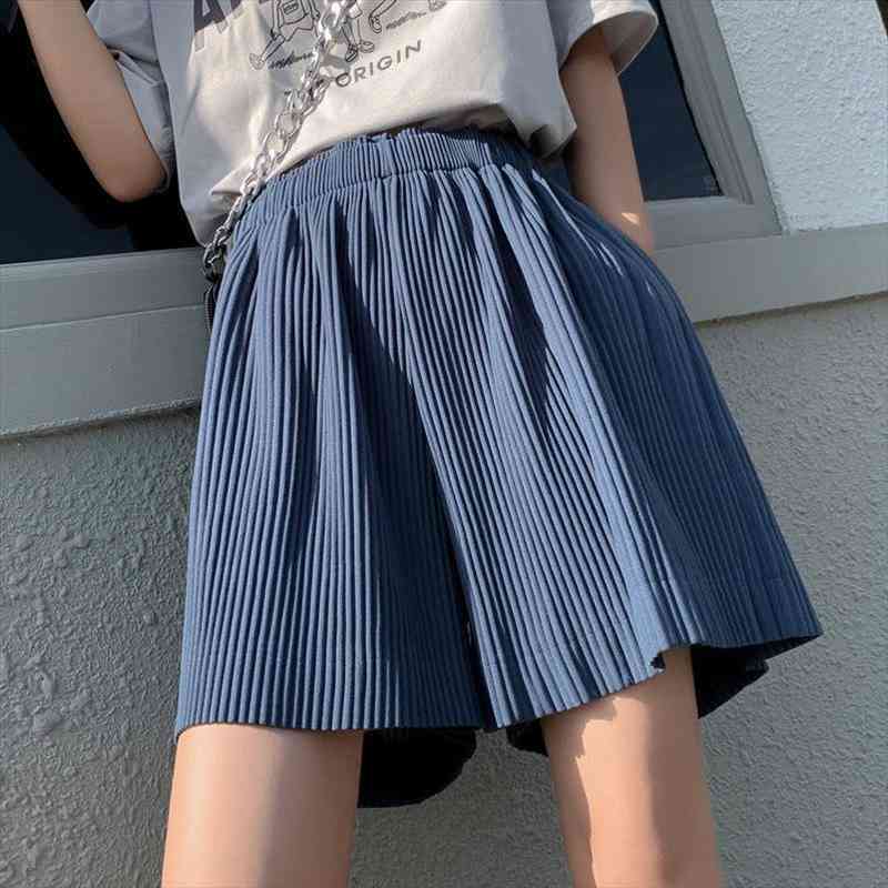 Womens Shorts Summer Solid Color Loose Short Pants High Waist Sportswear Female Clothing Casual Fashion Shorts For Women, White;black
Womens Shorts Summer Solid Color Loose Short Pants High Waist Sportswear Female Clothing Casual Fashion Shorts For Women, White;black