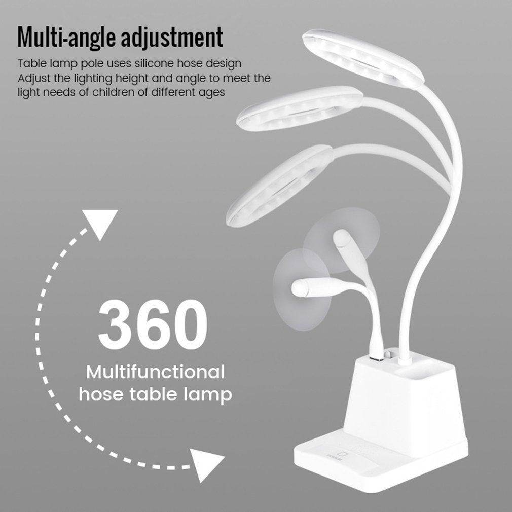 Multifunctional fillings and plugins Dual Purpose Desktop Eye protection and aromatherapy Pen holder lamp