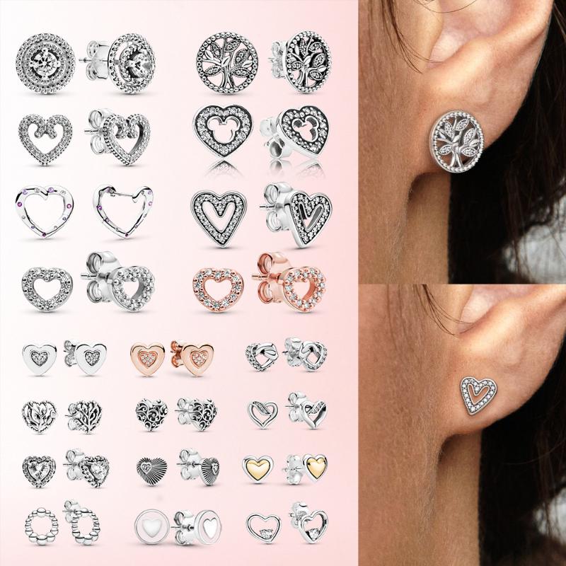 Stud Silver Heart Earrings For Women 925 Sterling Ear Pins Statement Jewelry Acccessories Brincos Female Fine Jewel, Golden;silver
Stud Silver Heart Earrings For Women 925 Sterling Ear Pins Statement Jewelry Acccessories Brincos Female Fine Jewel, Golden;silver