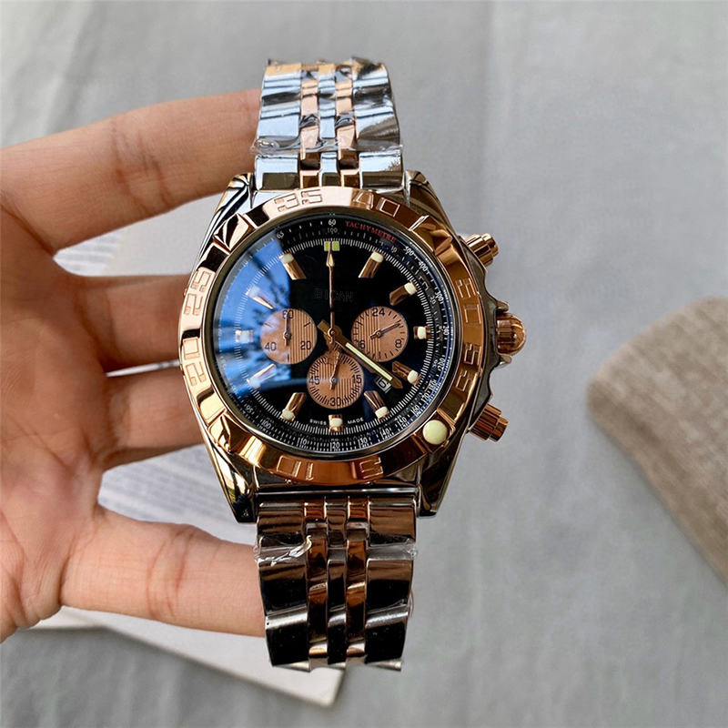 Multifunctional mens automatic mechanical watch quartz battery waterproof black technology stainless steel business trend menes highend watches
Multifunctional mens automatic mechanical watch quartz battery waterproof black technology stainless steel business trend menes highend watches