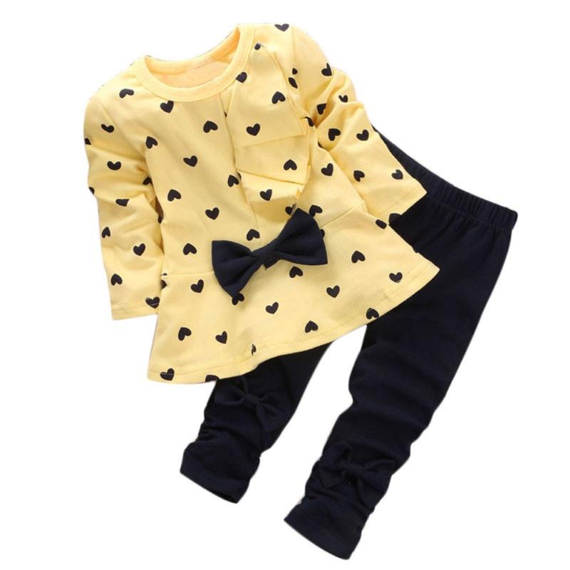 Clothing Sets YE/80 Shirt Heart-Shaped Kids Baby Pants Cute + T Print Set Bow Girls Outfits&Set, White
Clothing Sets YE/80 Shirt Heart-Shaped Kids Baby Pants Cute + T Print Set Bow Girls Outfits&Set, White