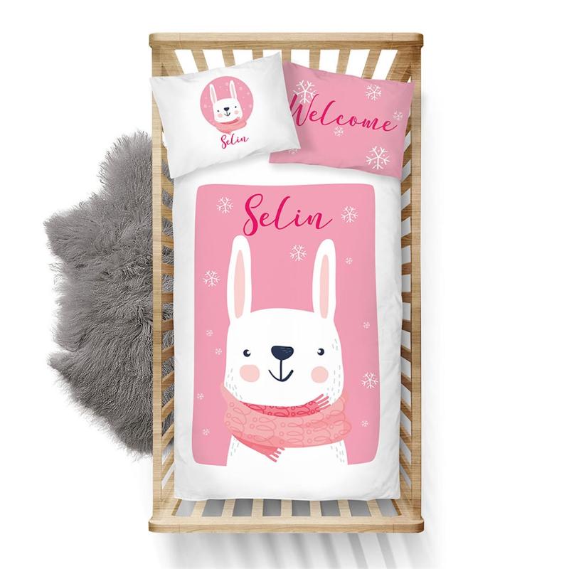 Bedding Sets Personalized Baby Set Soft Cotton Crib Custom Made Pillow Cover 3-Pcs 
Bedding Sets Personalized Baby Set Soft Cotton Crib Custom Made Pillow Cover 3-Pcs
