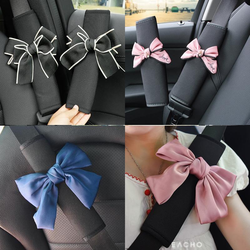 Safety Belts & Accessories 2 Pack Cute Bowknot Car Seat Belt Pads Seatbelt Protector Breathe Ice Silk Auto Shoulder Strap Covers Harness
Safety Belts & Accessories 2 Pack Cute Bowknot Car Seat Belt Pads Seatbelt Protector Breathe Ice Silk Auto Shoulder Strap Covers Harness