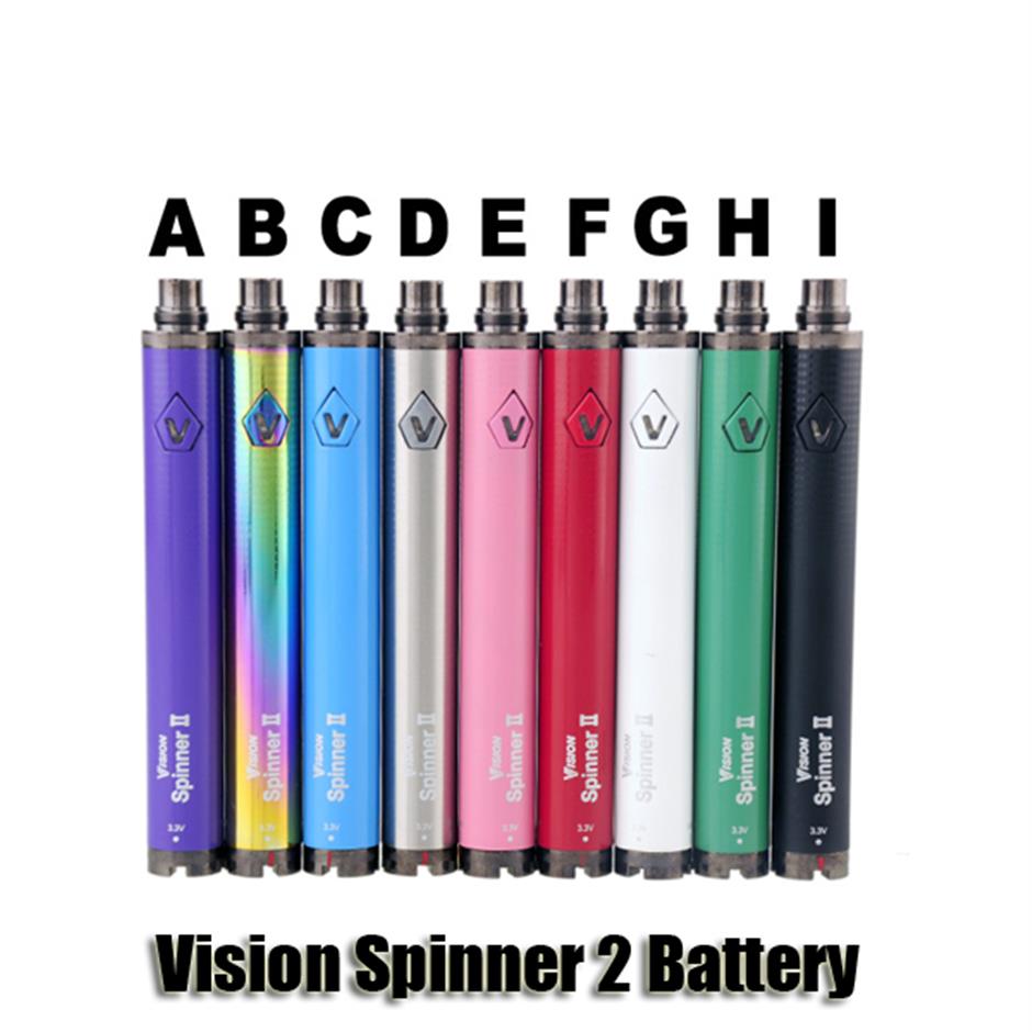Vision Spinner 2 II Battery 1650mAh Ego C Twist Variable Voltage VV 3.3-4.8V Electronic Cigarette Battery For Ego Thread Atomizersa47
Vision Spinner 2 II Battery 1650mAh Ego C Twist Variable Voltage VV 3.3-4.8V Electronic Cigarette Battery For Ego Thread Atomizersa47