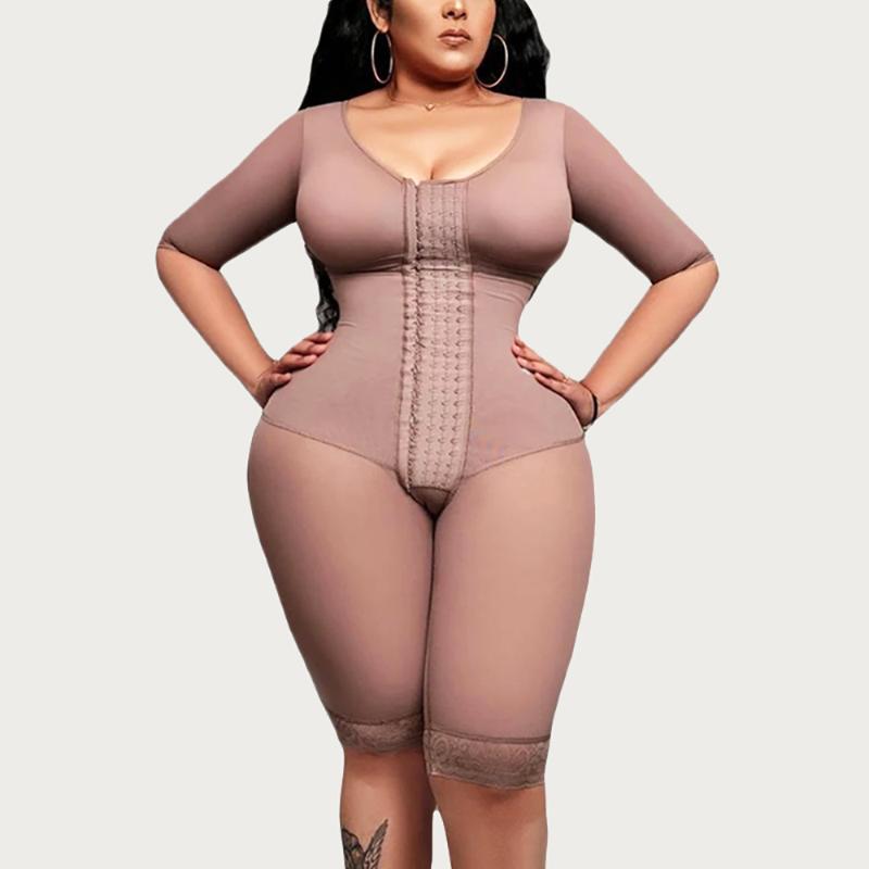 Women' Shapers Fajas Colombianas Waist Trainer Full Body Support Arm Compression Strap Slimming Fitness Belt Bra Half Sleeve Mid Leg Bodysu, Lavender
Women' Shapers Fajas Colombianas Waist Trainer Full Body Support Arm Compression Strap Slimming Fitness Belt Bra Half Sleeve Mid Leg Bodysu, Lavender