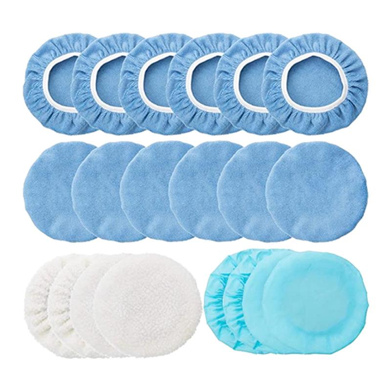 Car Sponge 20Pcs Polisher Pad Microfiber Waxing Applicator Bonnet Buffer Polishing Set
Car Sponge 20Pcs Polisher Pad Microfiber Waxing Applicator Bonnet Buffer Polishing Set