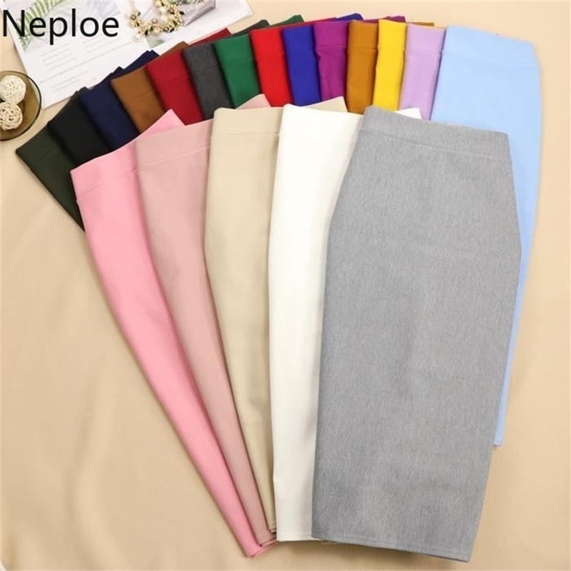 Neploe Summer Bodycon Woman Skirts High Waist Split Solid Color Faldas Office Lady Slim Fit Temperament Women 210708, Light pink
Neploe Summer Bodycon Woman Skirts High Waist Split Solid Color Faldas Office Lady Slim Fit Temperament Women 210708, Light pink