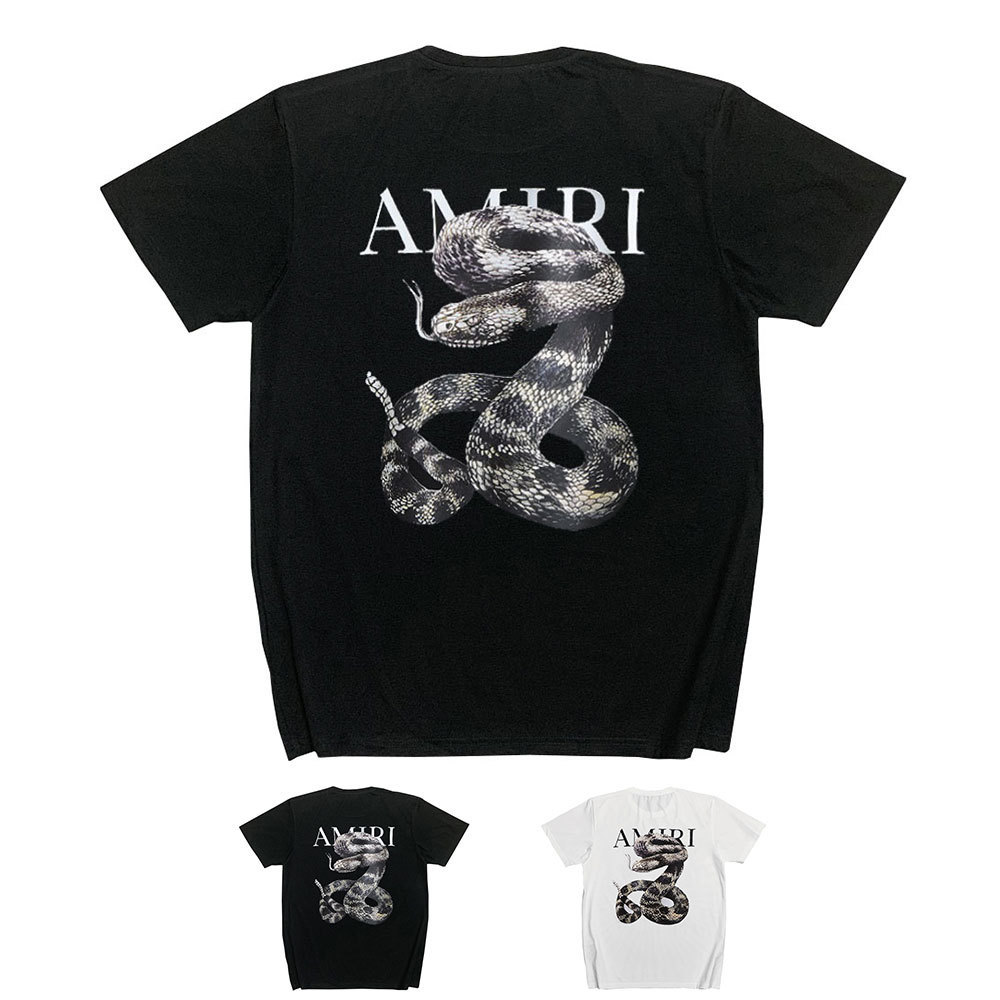 Amir i Street fashion US amiry short Viper letter print ins casual hip hop high street half sleeve t-shirt men, White;black
Amir i Street fashion US amiry short Viper letter print ins casual hip hop high street half sleeve t-shirt men, White;black