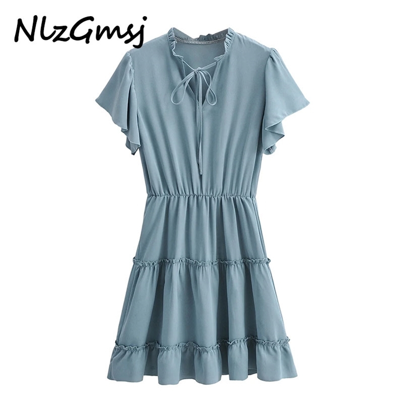 Dres short sleeve casual dresses for women Highstreet Shirred Waist summer dress vestidos 05 210628, As picture
Dres short sleeve casual dresses for women Highstreet Shirred Waist summer dress vestidos 05 210628, As picture