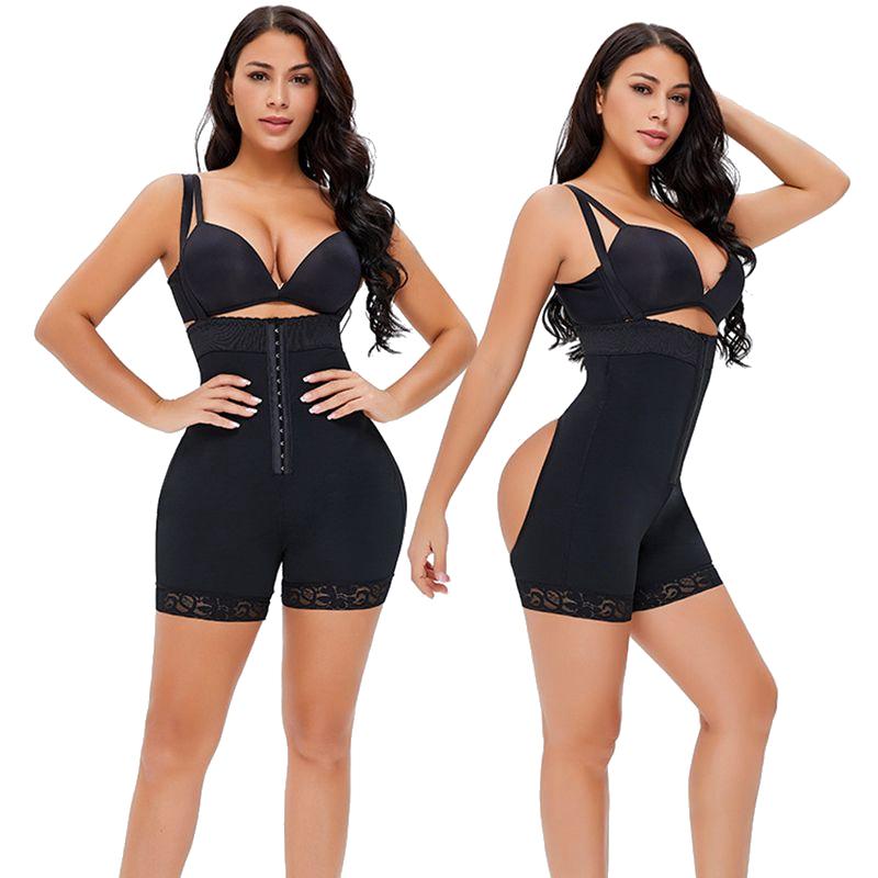 Women's Shapers Women Booty Lift Pulling Underwear Bodysuit Postoperative Shapewear Corset Faja Colombianas Black One Piece Full Body, Black;white
Women's Shapers Women Booty Lift Pulling Underwear Bodysuit Postoperative Shapewear Corset Faja Colombianas Black One Piece Full Body, Black;white