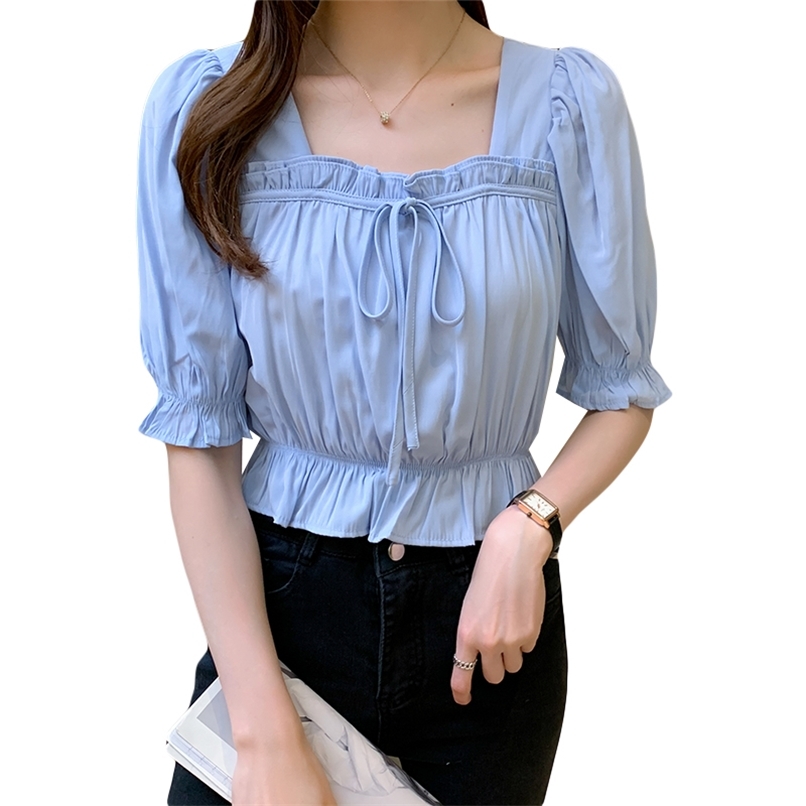 Fashionable design sense, thin short-sleeved shirt with wood ears, temperament all-match summer fashion women's clothing 210520, It all
Fashionable design sense, thin short-sleeved shirt with wood ears, temperament all-match summer fashion women's clothing 210520, It all