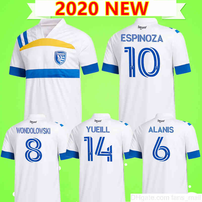 2020 2021 San Jose Earthquakes soccer jerseys ALANIS QAZAISHVILI ESPINOZA ERIKSSON Uniforms FIERRO YUEILL HOME AWAY MLS 20 21 football shirt uniform, Black;yellow
2020 2021 San Jose Earthquakes soccer jerseys ALANIS QAZAISHVILI ESPINOZA ERIKSSON Uniforms FIERRO YUEILL HOME AWAY MLS 20 21 football shirt uniform, Black;yellow
