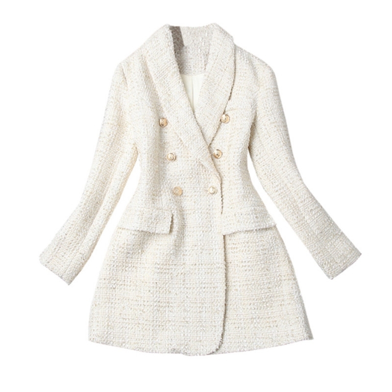 High Quality est Runway Designer Coat Women's Metal Buttons Wool Blends Tweed Jacket 210520, Photo color
High Quality est Runway Designer Coat Women's Metal Buttons Wool Blends Tweed Jacket 210520, Photo color